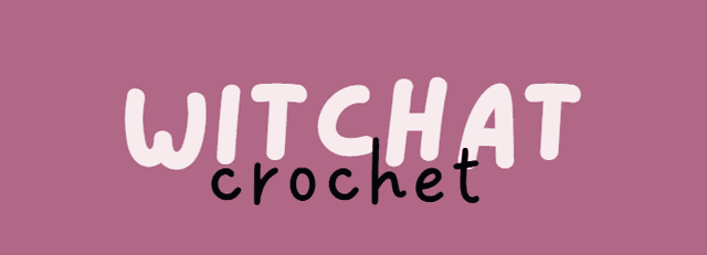 Logo de la marque "witchat crochet" 