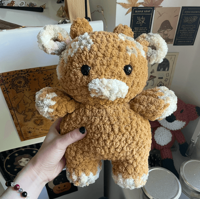 Vache marron